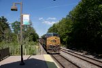 CSXT 464 Leads M427 at Wells Station